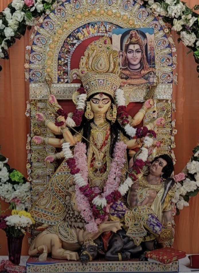 Durga Maa at GSPC Durga Puja New Jersey