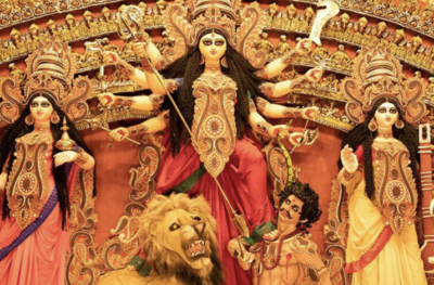 Durga Maa at Kallol Durga Puja