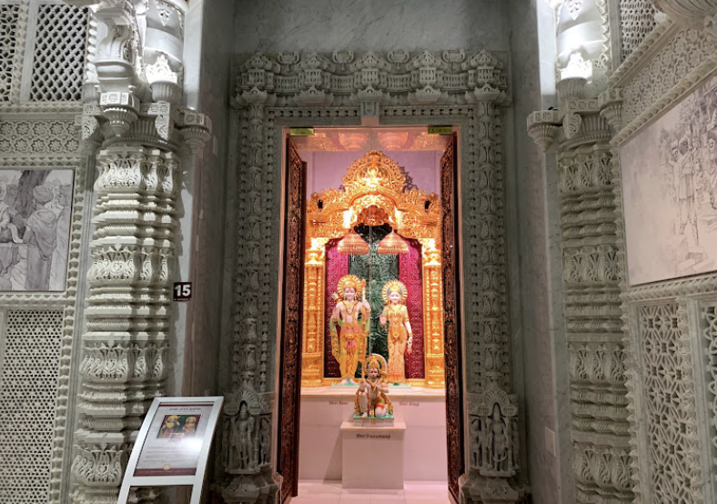 Shri Sita Ram Hanuman ji at Hindu Temple, Chino Hills